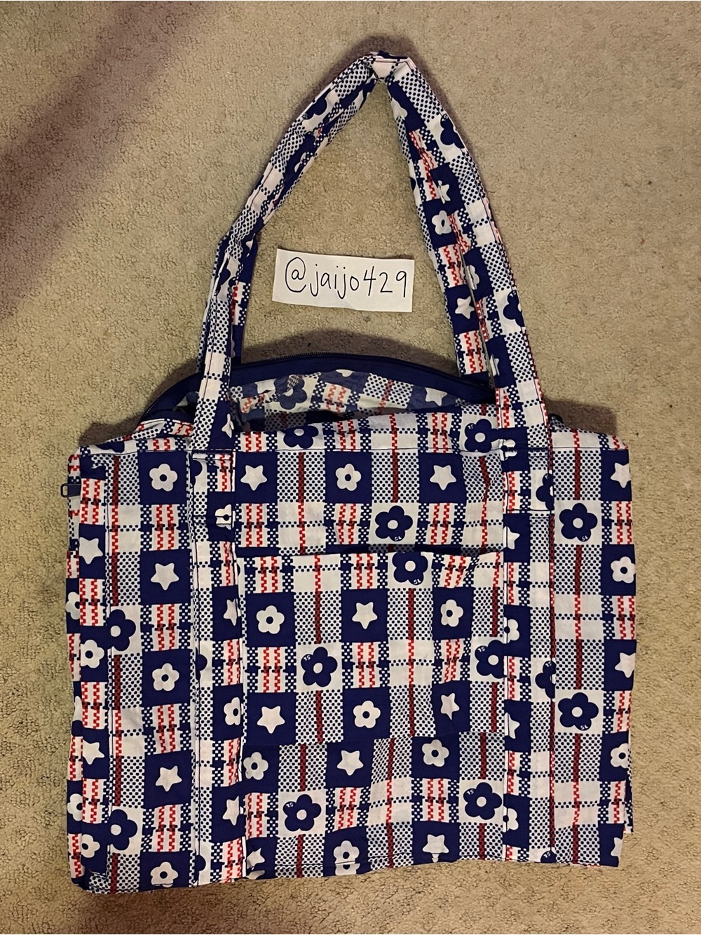 Sandy Liang BAGGU Cloud Carry-On - Picture 2 of 6